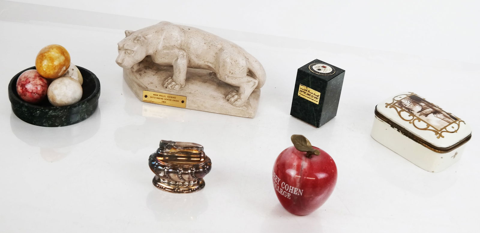 Group of Ten Desk Ornaments (1 of 13)