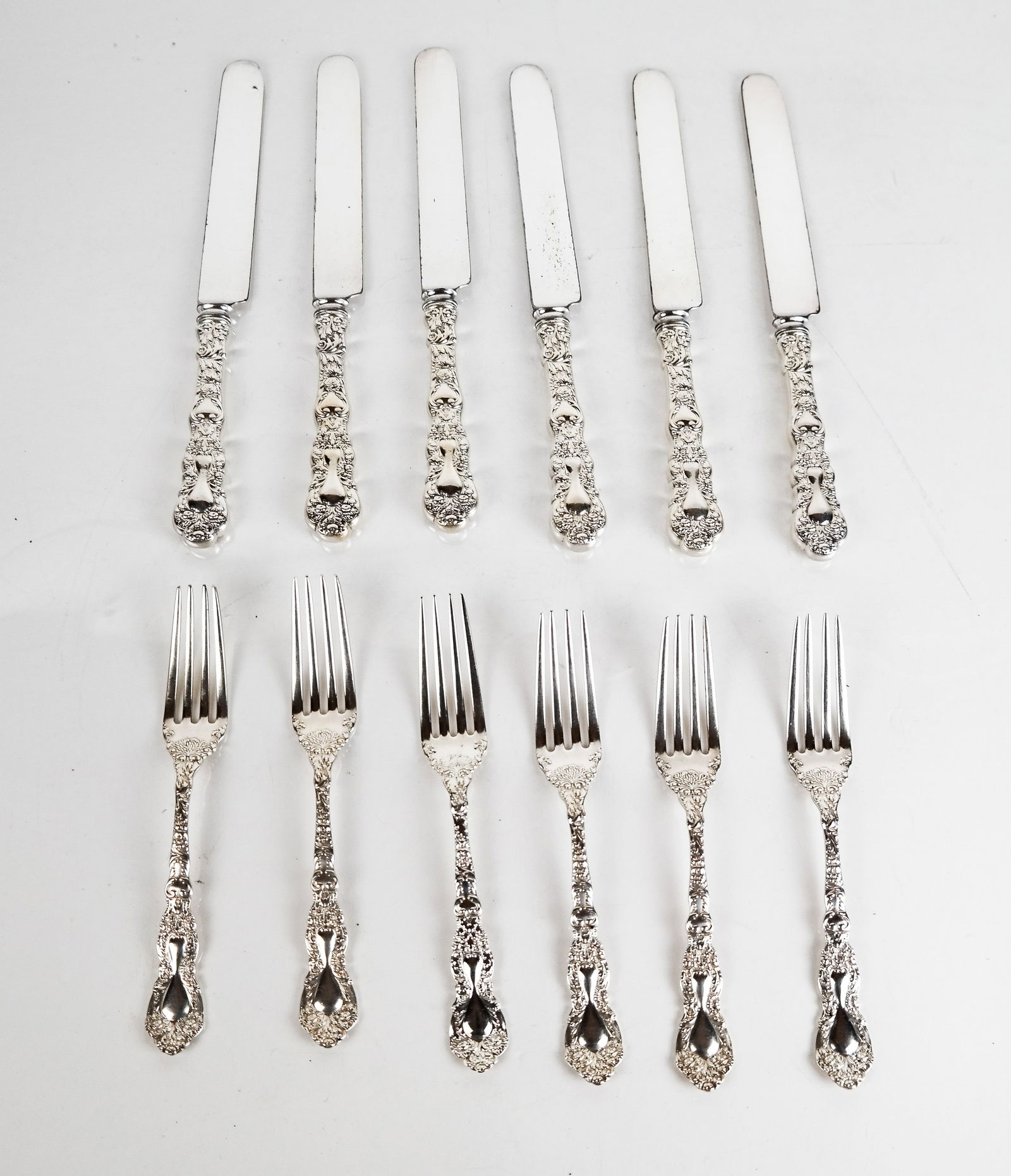 W.H. Glenny & Sons Sterling Partial Flatware Set (1 of 5)