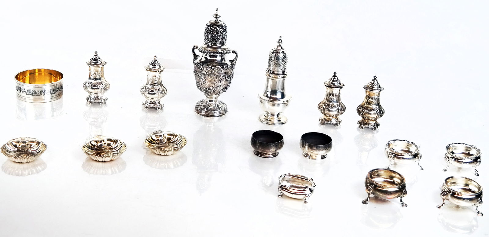 Group of English & Sterling Silver Hollowware (17 (1 of 20)