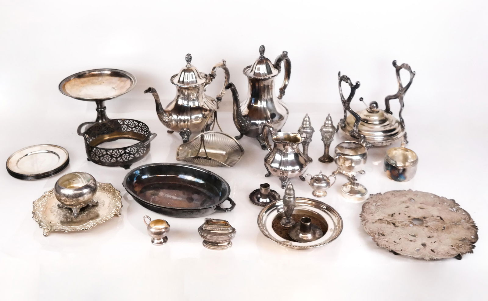 Group of Silver Plate Articles (20+) (1 of 10)