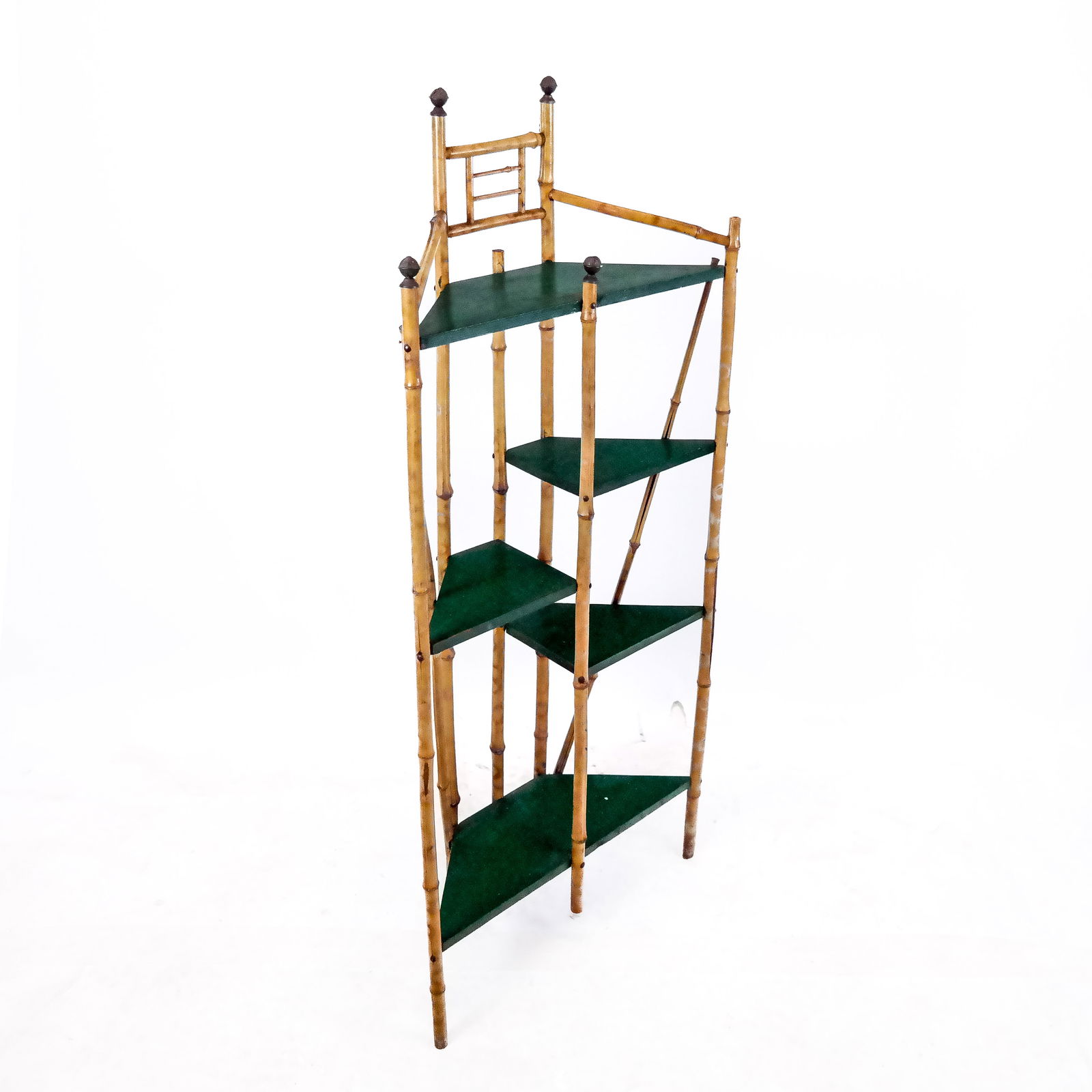 Bamboo Corner Open Etagere (1 of 7)