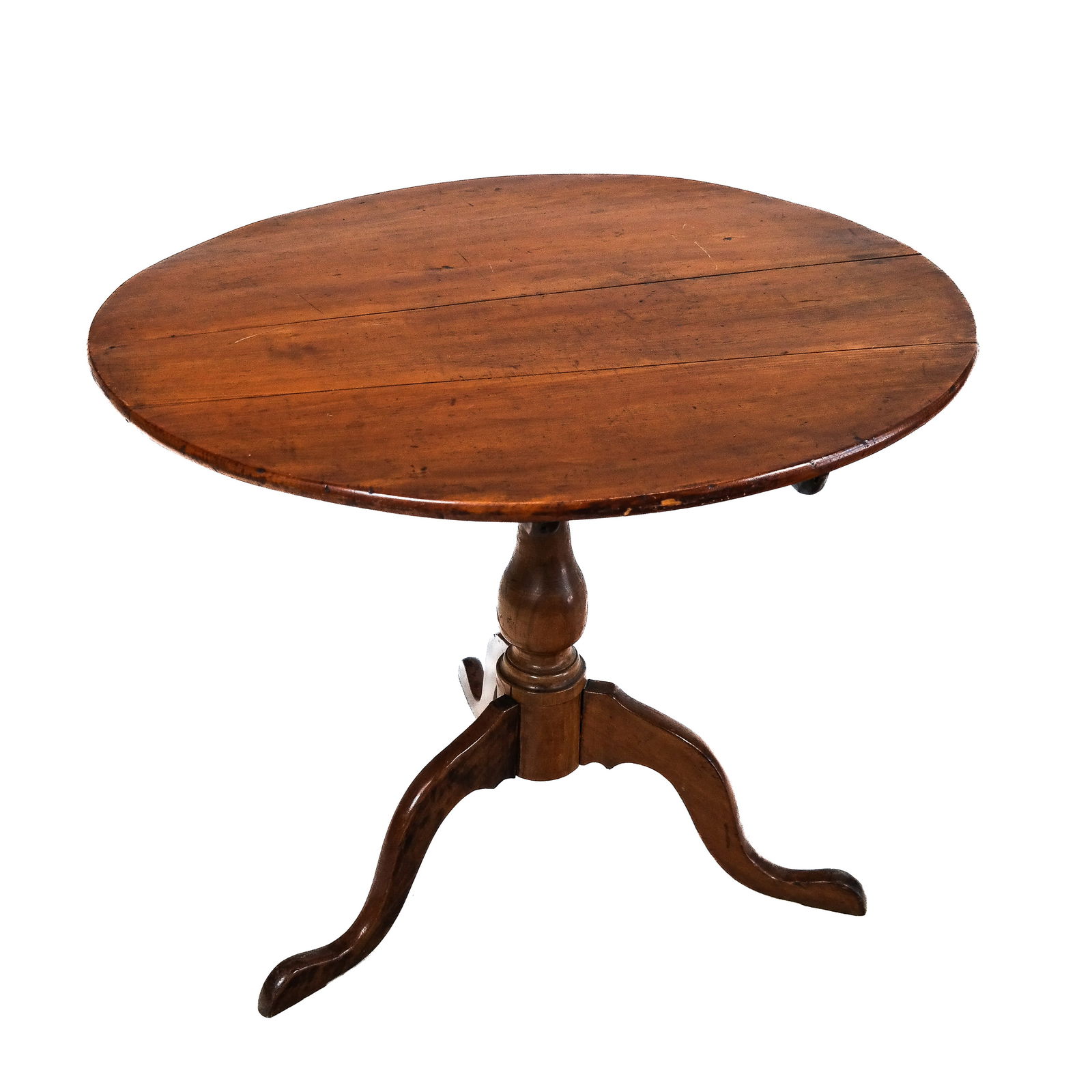 American Early 20th C. Tilt Top Candle Stand (1 of 11)