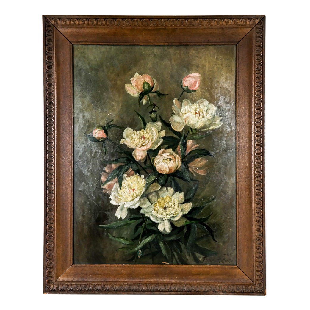 Florence HOFFECKER (?): Still Life - Oil Painting (1 of 11)