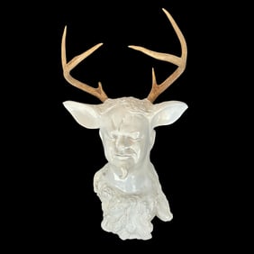 Jerelyn HANRAHAN: "Snow...Satyr" - Sculpture