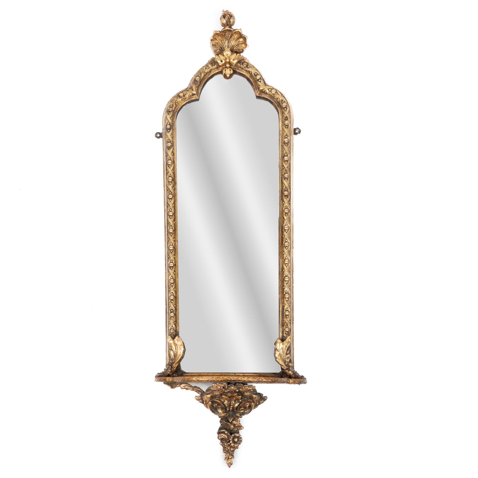 Vintage Gilt Framed Bracket Console MiIrror (1 of 12)
