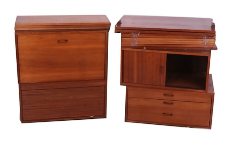 George Nelson Three-Bay Omni Wall Unit