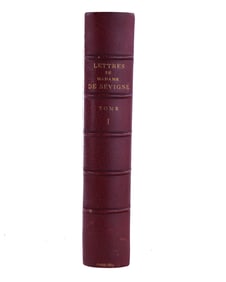 French Binding: Lettres de Madame de Sevigne