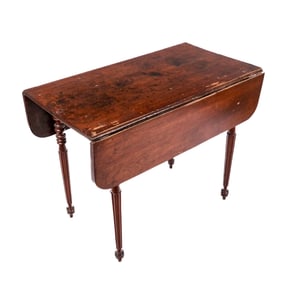 American Empire Drop-Leaf Table