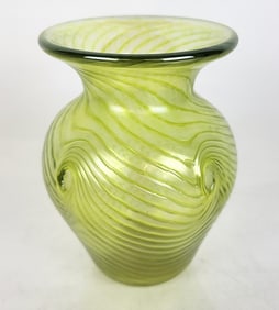 Loetz-Type Art Nouveau Vase