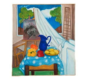 Daniel SWERDLOFF: Table Setting - Oil Painting