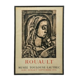 Mourlot Vintage Rouault Poster