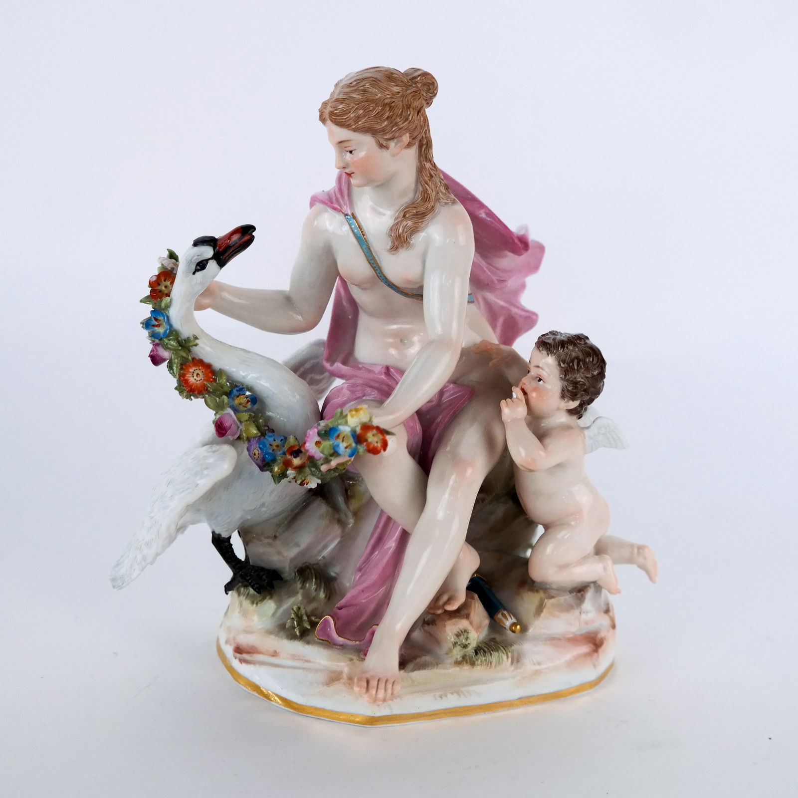 19th / 20th C. KPM Glazed Porcelain Figural Group (1 of 7)