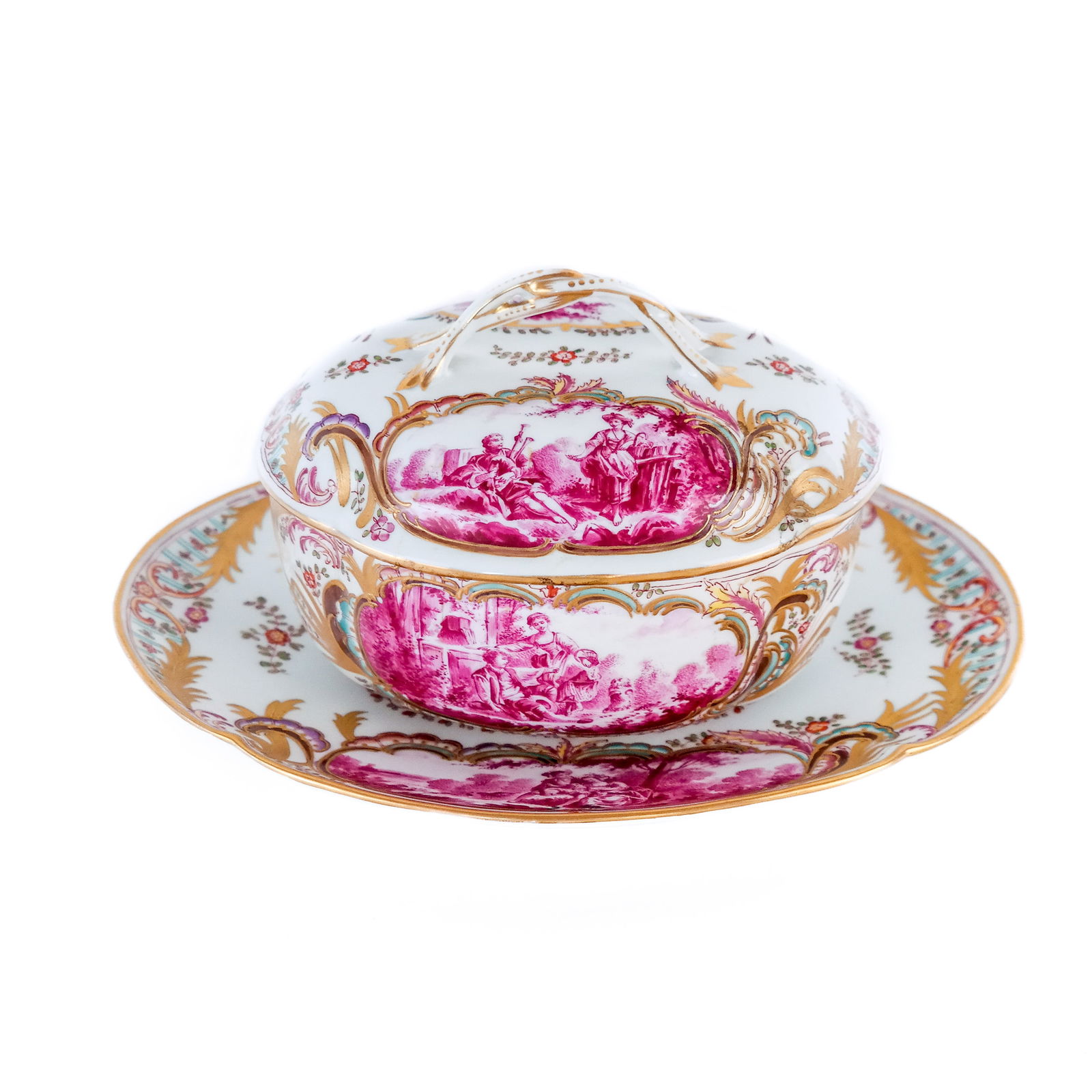 Hochst Hand-Painted Porcelain Covered Tureen (1 of 13)