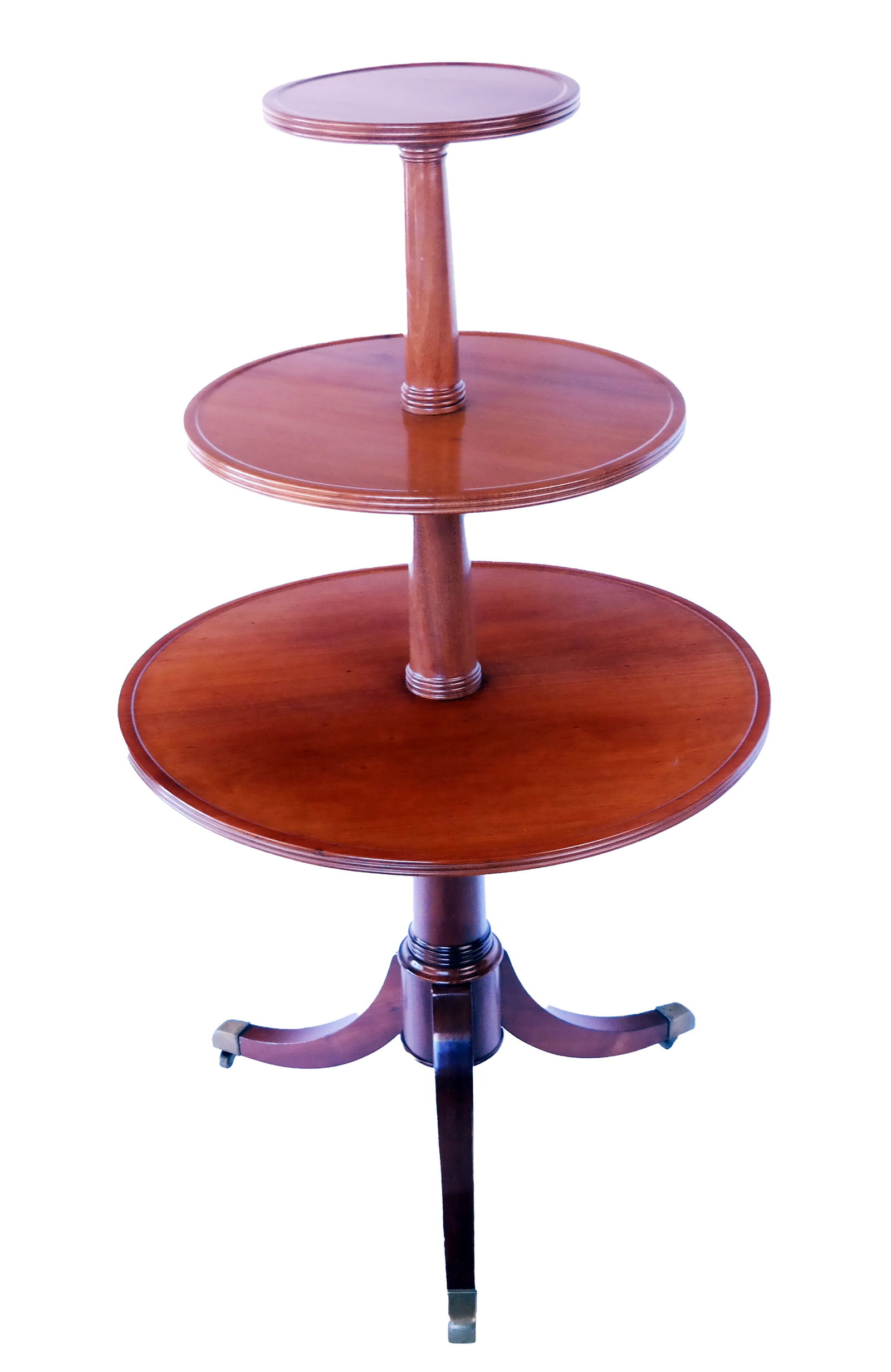 Georgian Mahogany Three Tier Dumbwaiter (1 of 10)