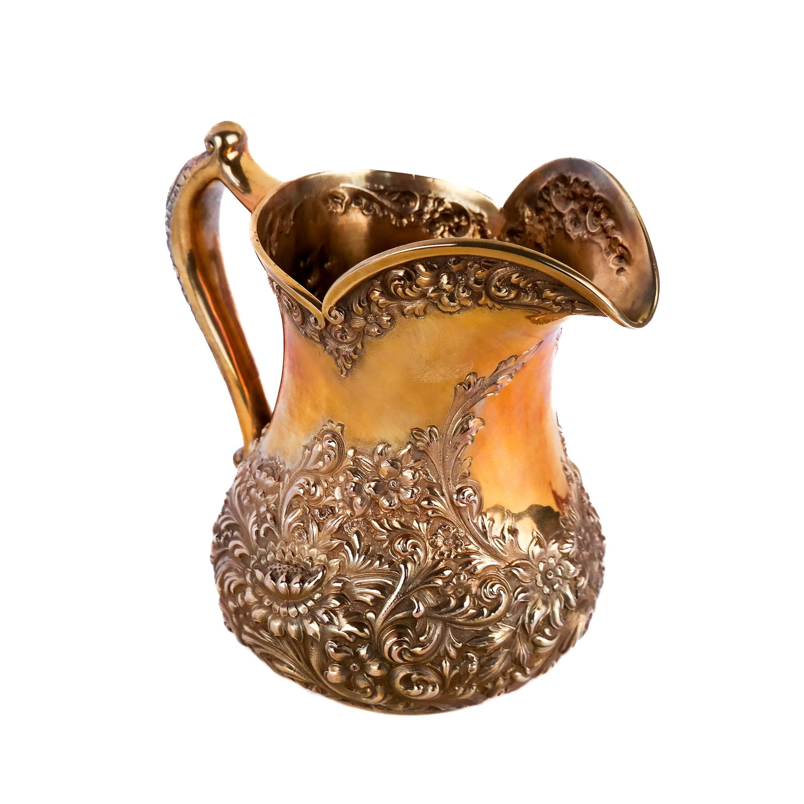 Hamilton & Diesinger Silver Vermeil Water Pitcher (1 of 15)