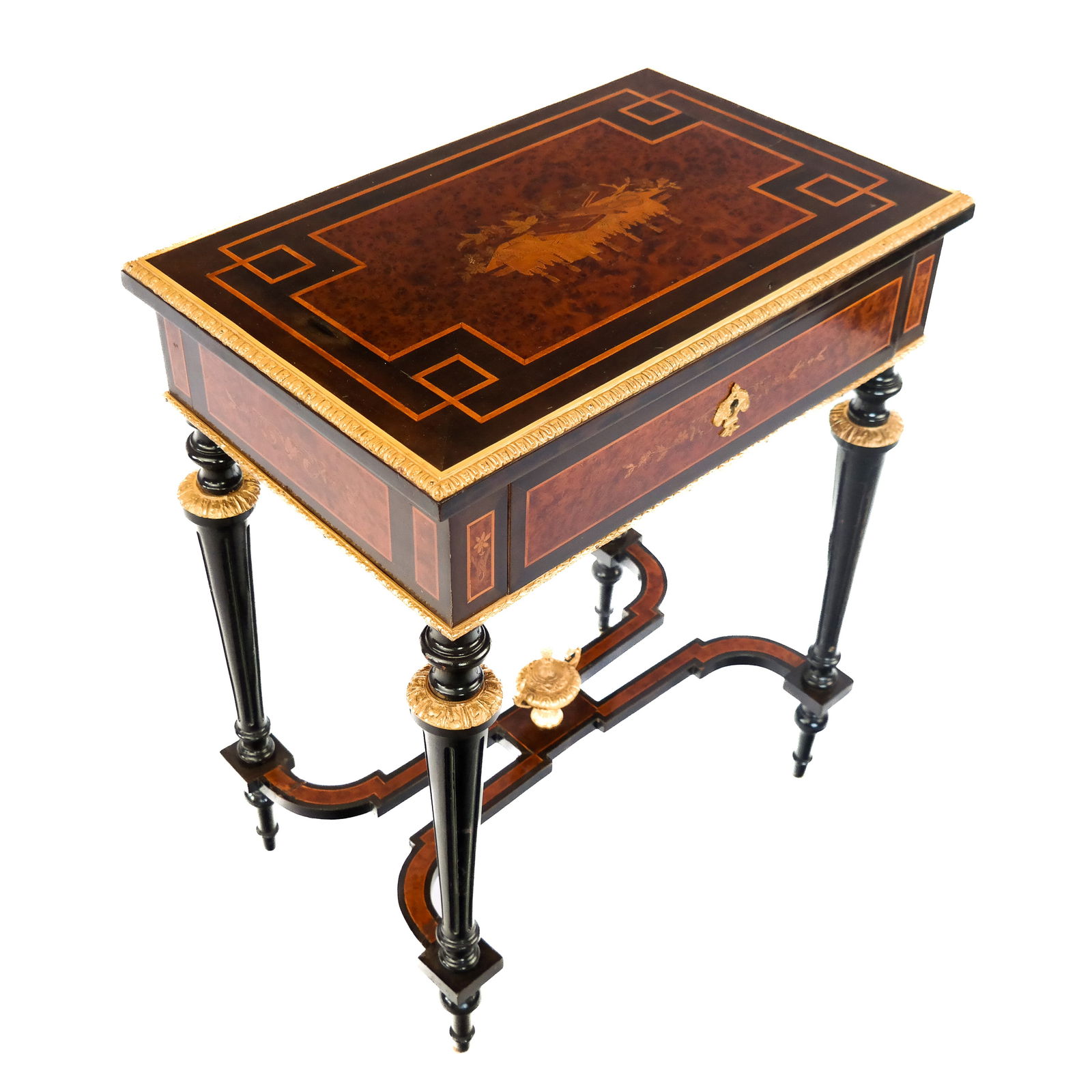 Louis Philippe Inlaid Poudreuse/Vanity Table (1 of 17)