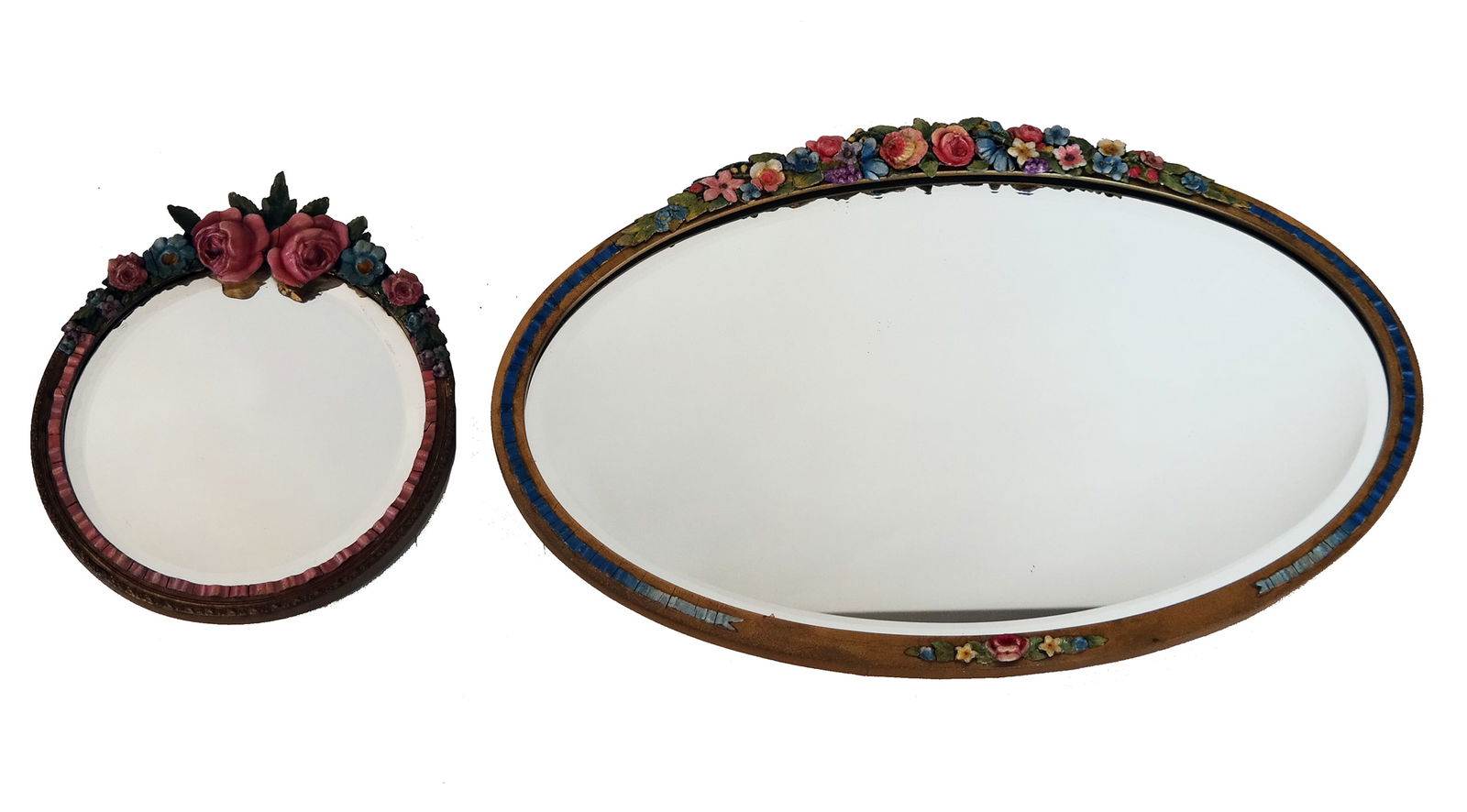 Victorian Carved and Gessoed Mirrors (2) (1 of 12)