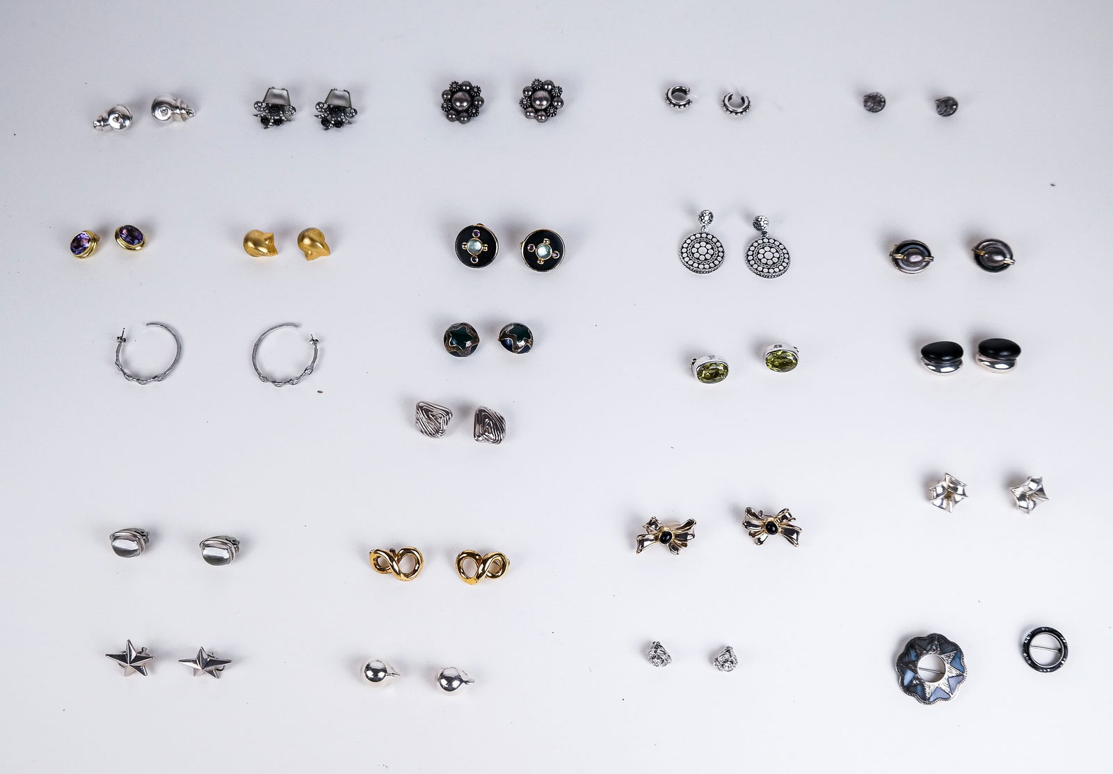 Collection of Silver and Metal Jewelry (46) (1 of 13)