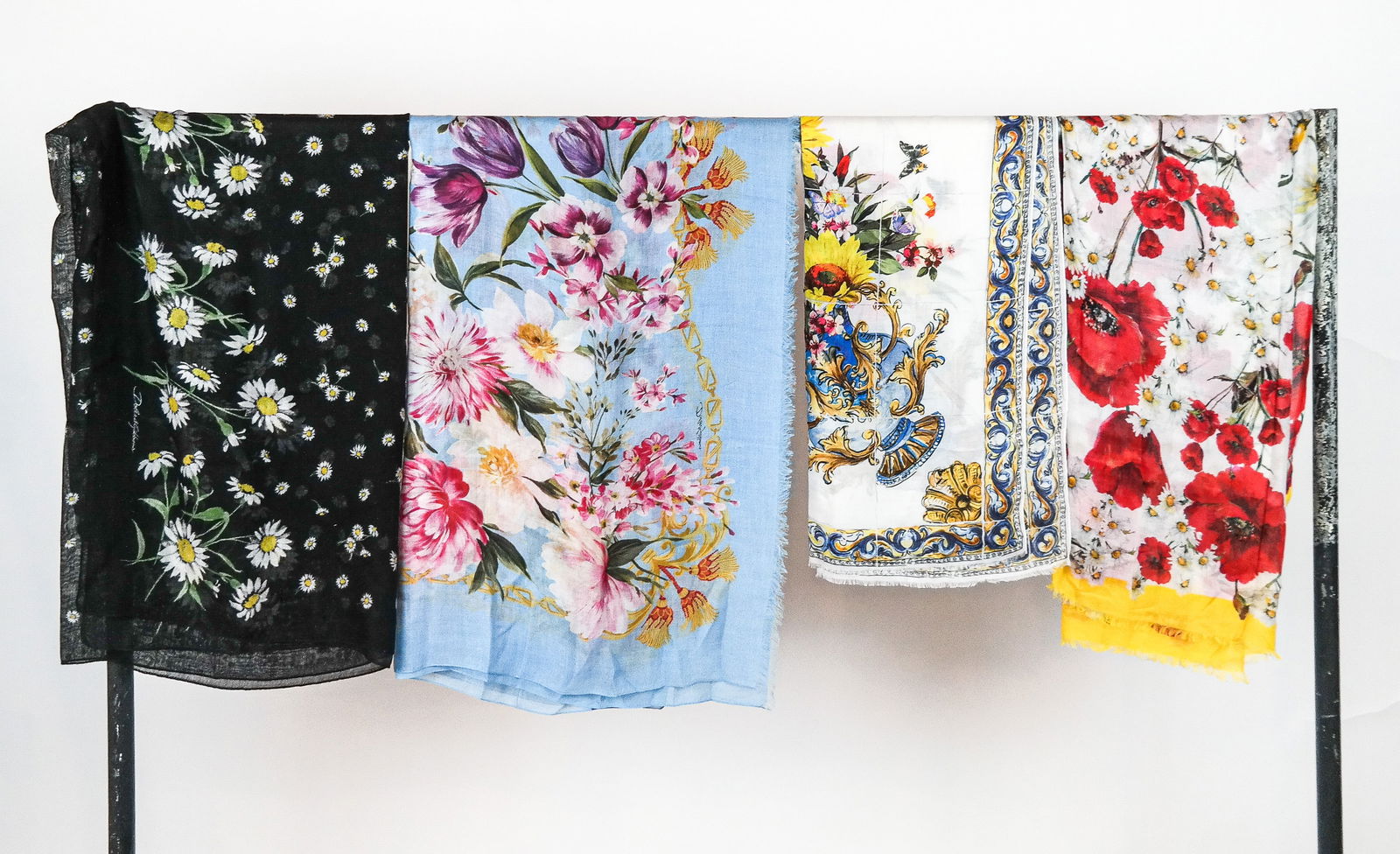 Dolce and Gabbana Cashmere Silk Blend Scarf/Wraps (1 of 10)