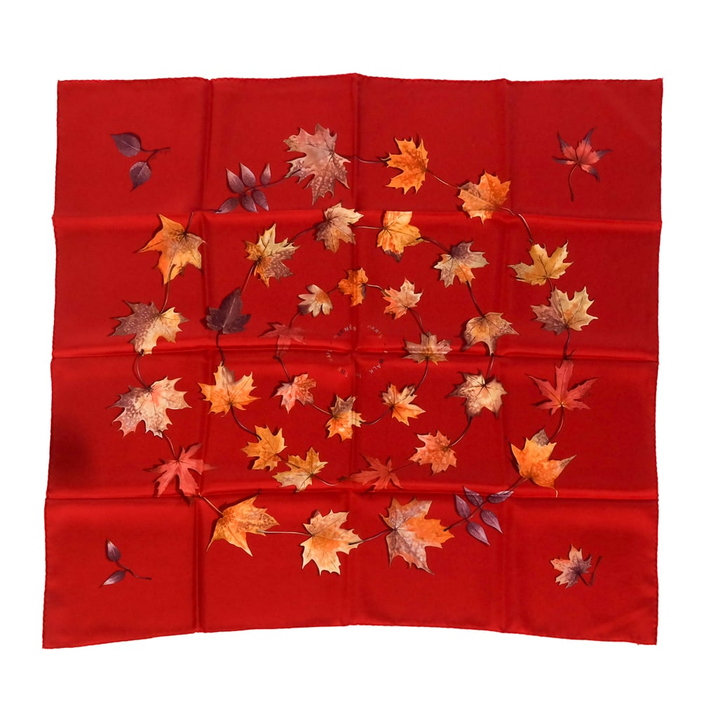Hermes Silk "Walk In the Park" Scarf (1 of 6)