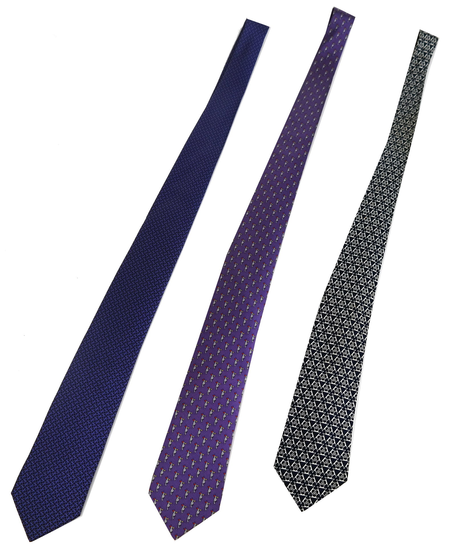Hermes Collection of Silk Ties (3) (1 of 8)