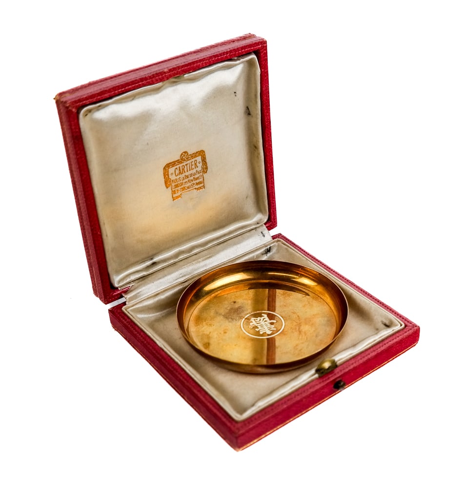 Cartier Paris Vermeil Silver Trinket Dish (1 of 14)