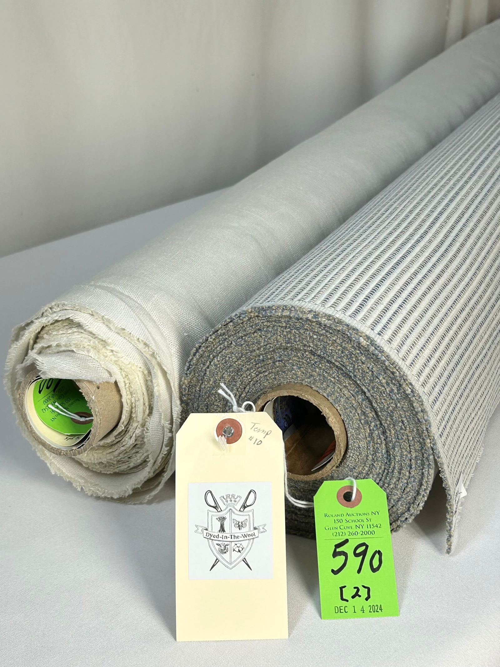 C&C Milano Repp and Linen Sheer Fabric (1 of 6)