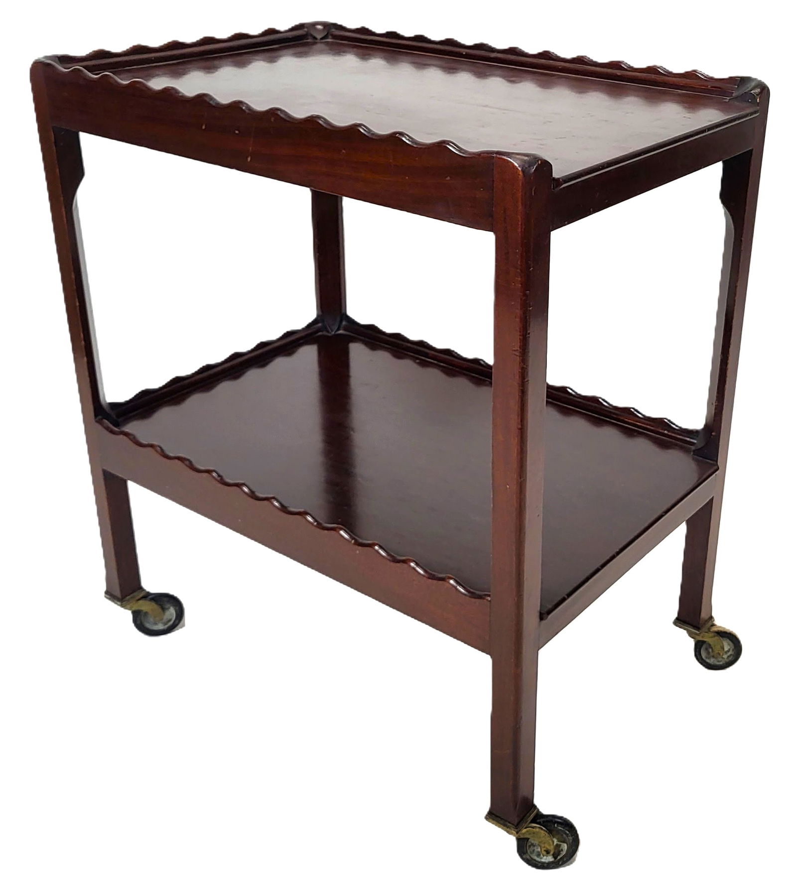 Mahogany Tea Trolley (1 of 9)