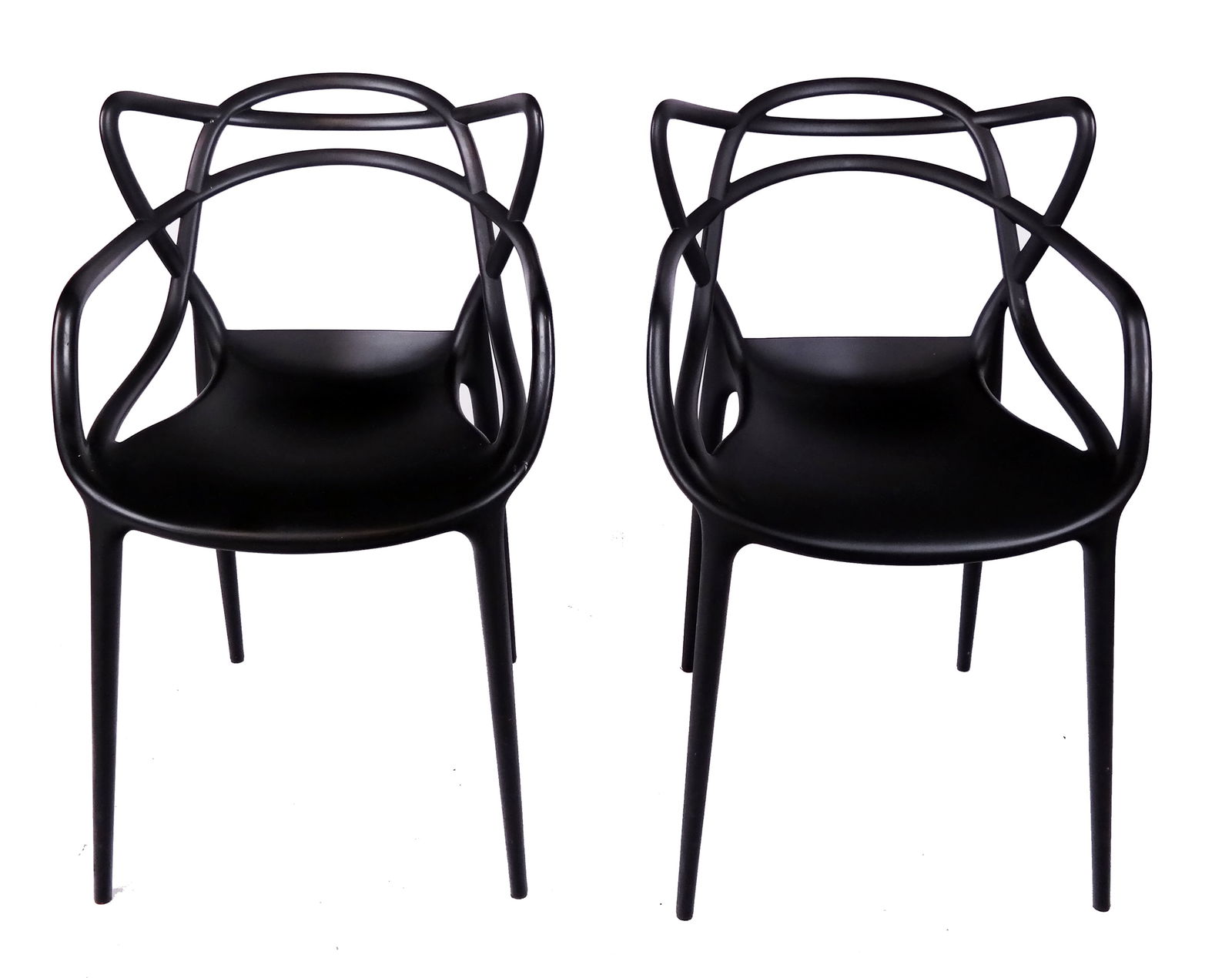 Pr of Starck & Quitllet Masters Chairs for Kartell (1 of 7)