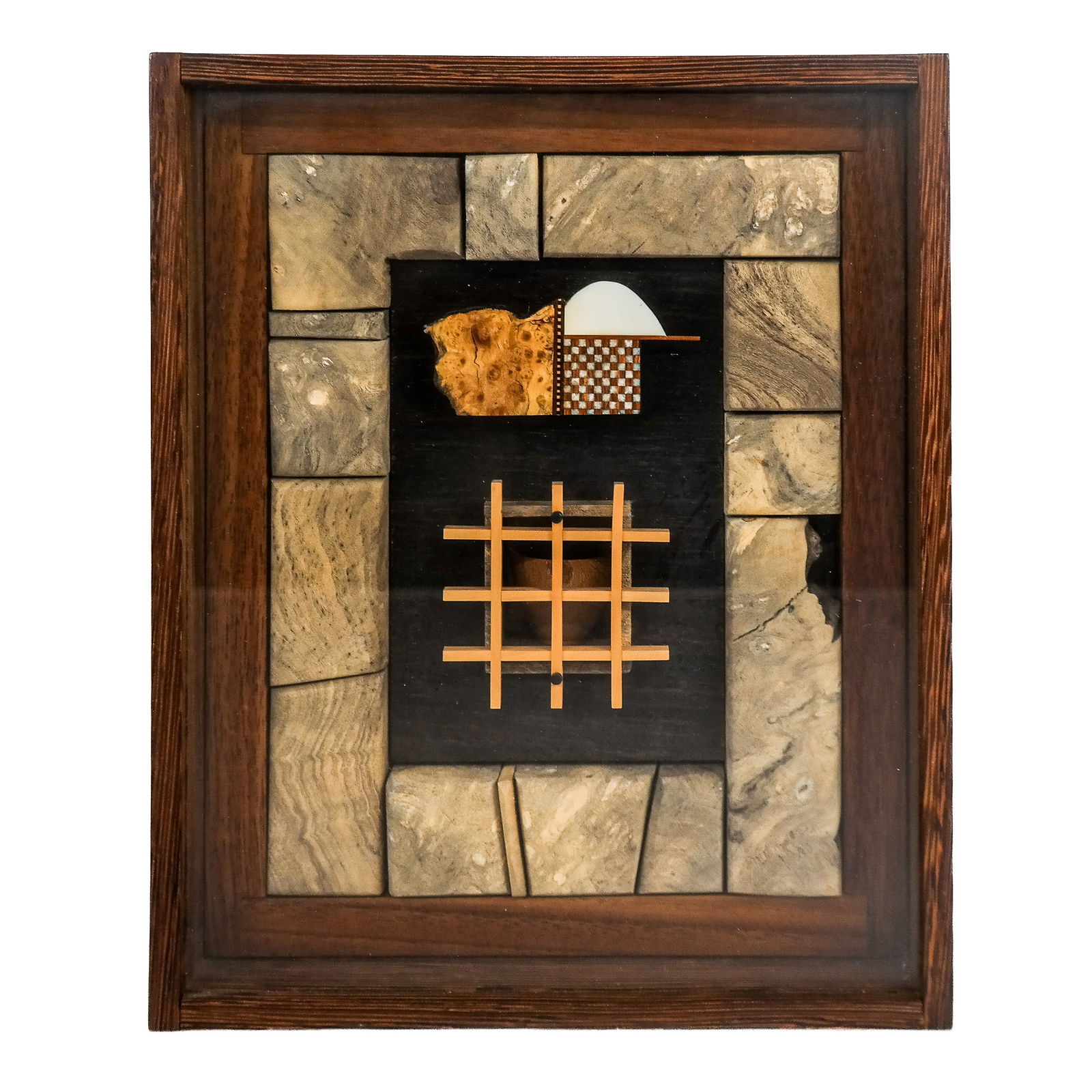 Postmodern Mixed Media Relief Sculpture (1 of 10)