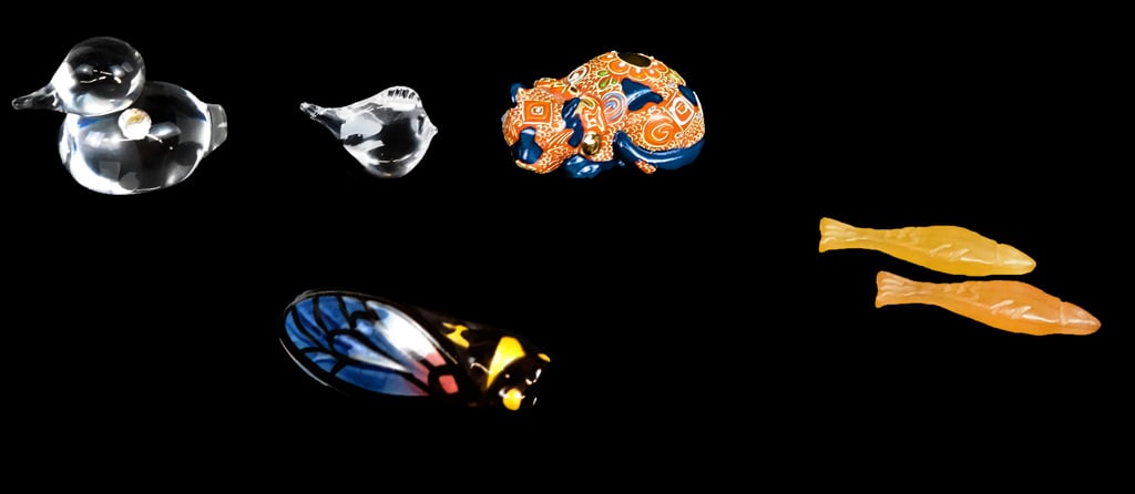 Group of Five Animal-Form Miniatures (1 of 9)