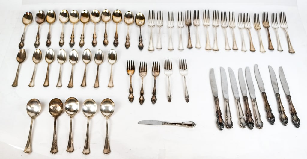 Assorted Silver Plate Flatware (1 of 16)