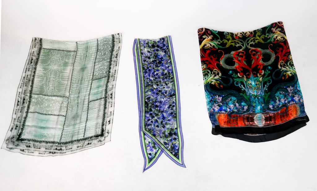 Roberto Cavelli Silk Scarves (3) (1 of 14)