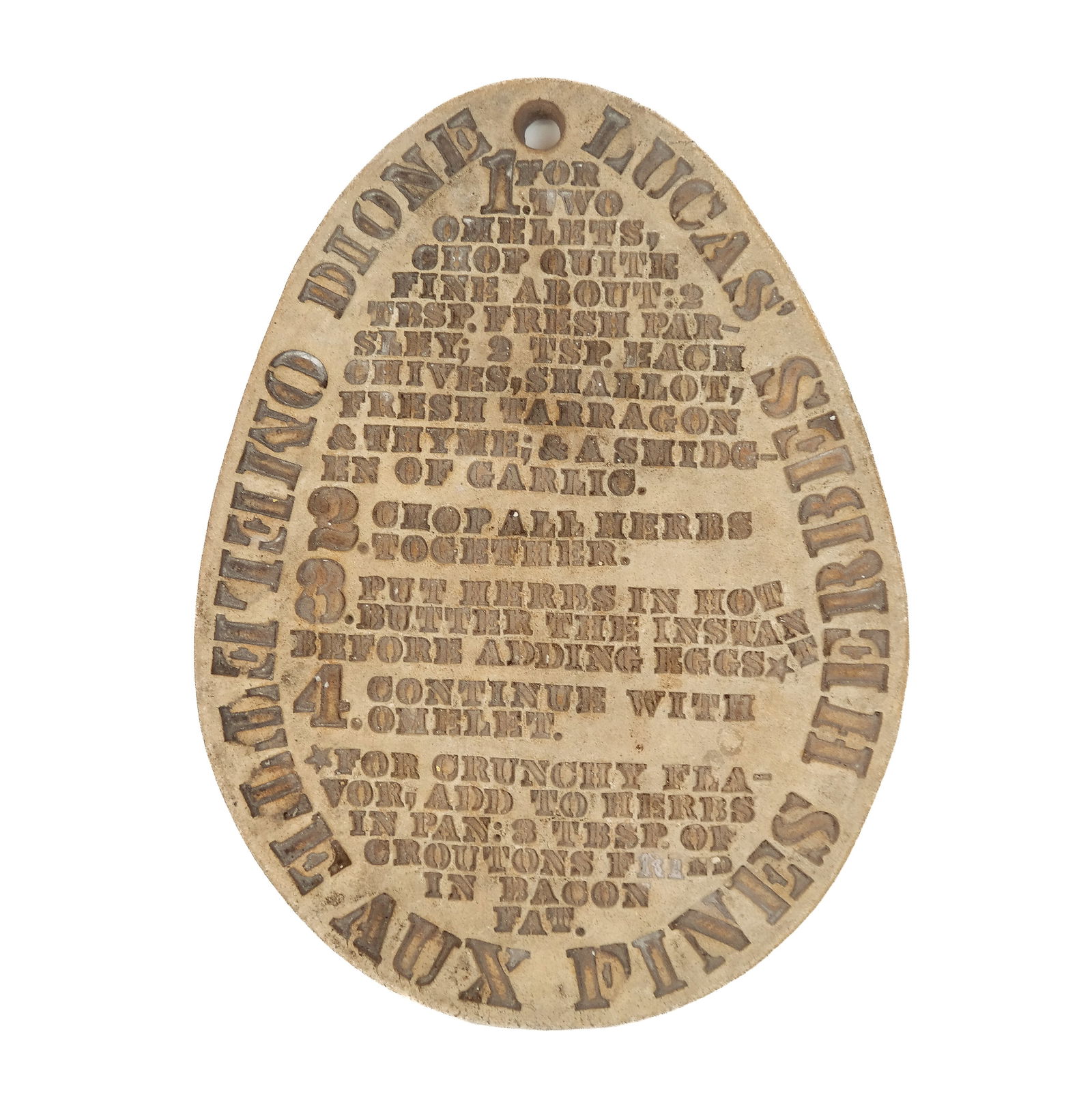 Dione Lucas Bennington Pottery Trivet (1 of 5)