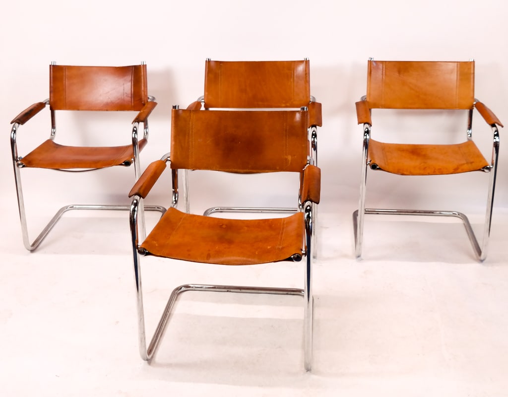 Four Mart Stam Cantilever S34 Chairs (1 of 13)