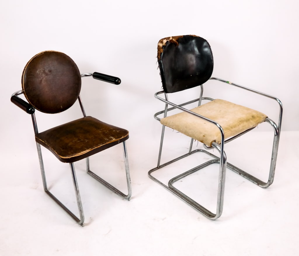 Art Deco Chrome Armchairs, 2 (1 of 13)