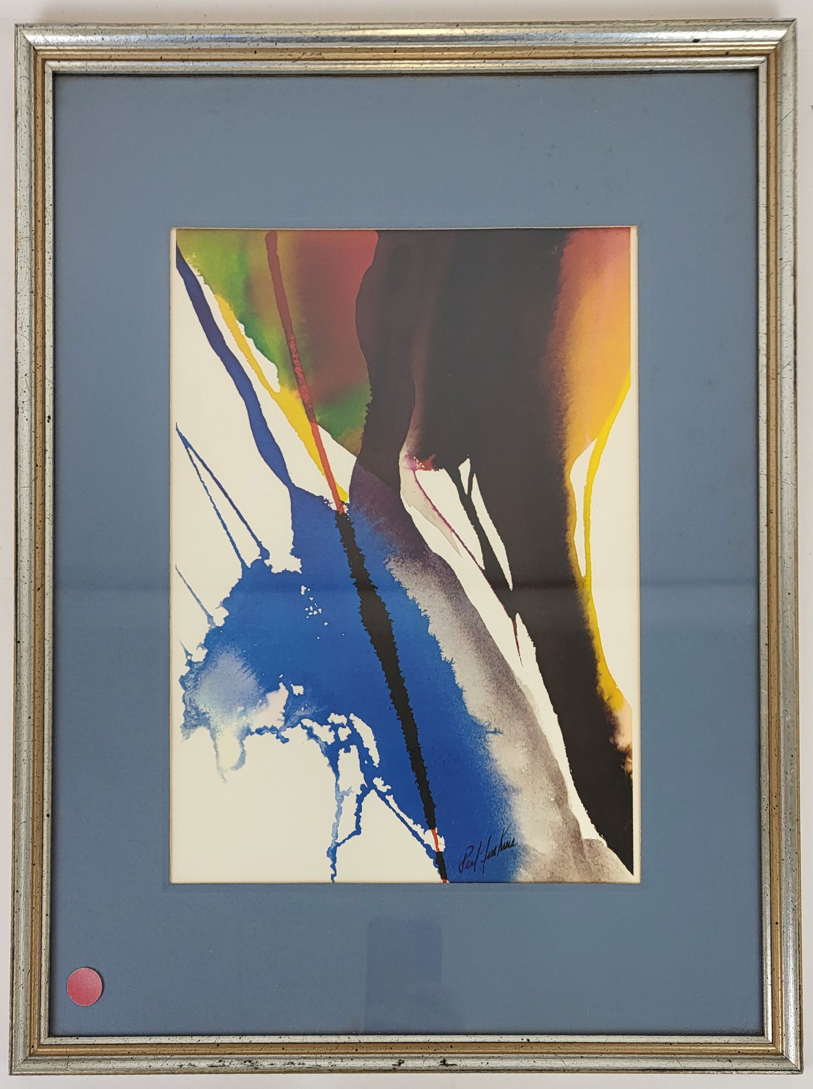 Paul JENKINS: Abstract - Watercolor Painting (1 of 9)