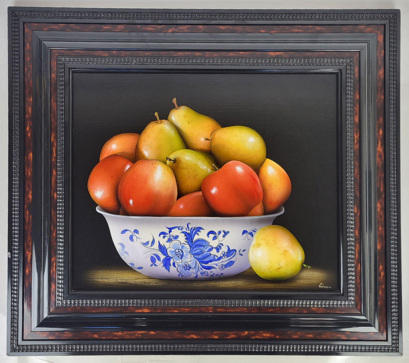 Alain GENEAU: Still Life - Oil Painting (1 of 13)