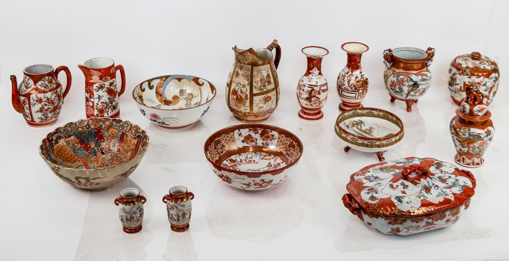 Japanese Hand-Painted Satsuma Porcelain, 15 (1 of 20)