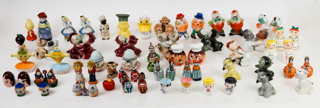 Large Group of Porcelain Shakers, 71 (1 of 20)