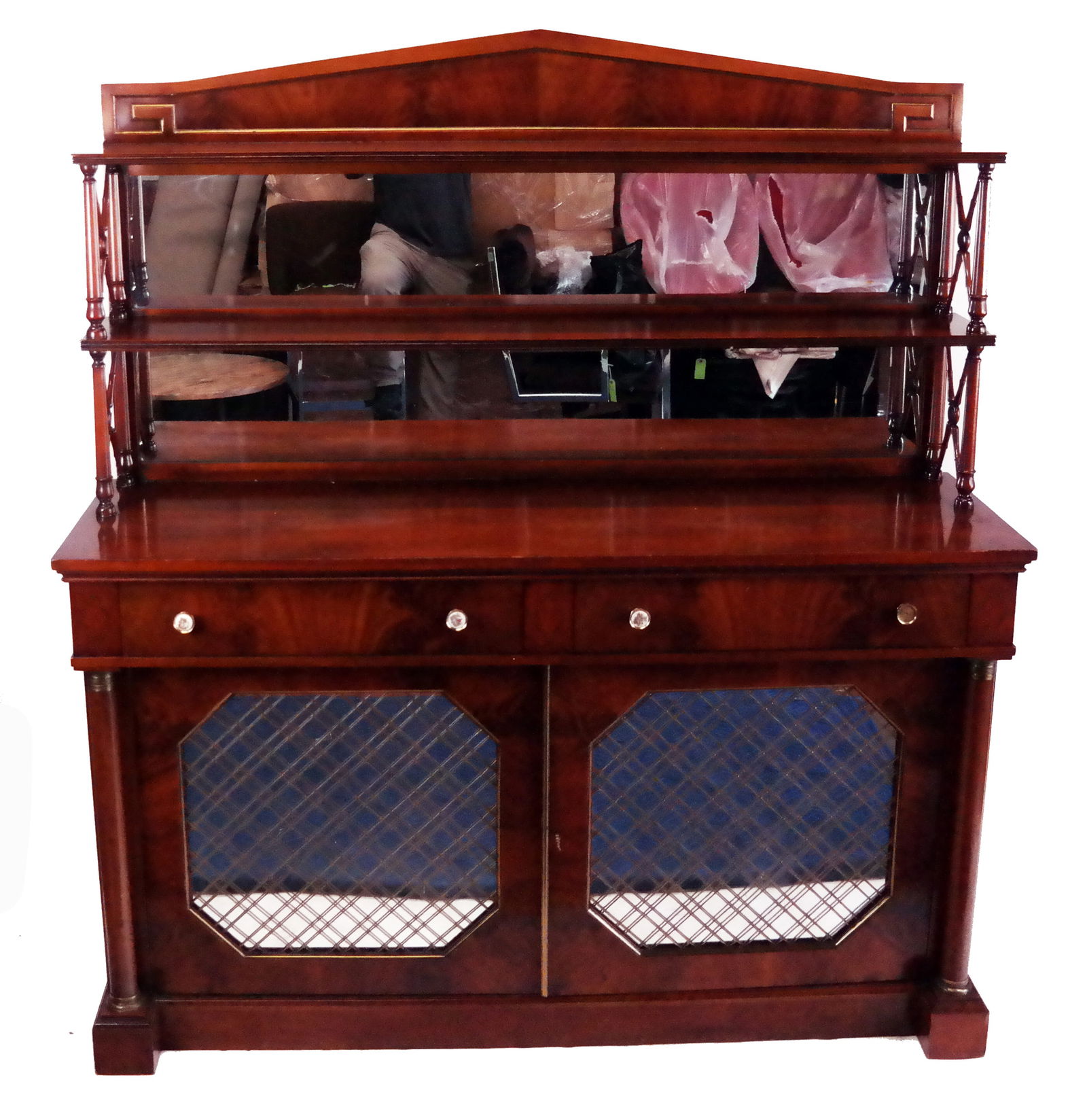 English Regency Tiered Sideboard (1 of 16)