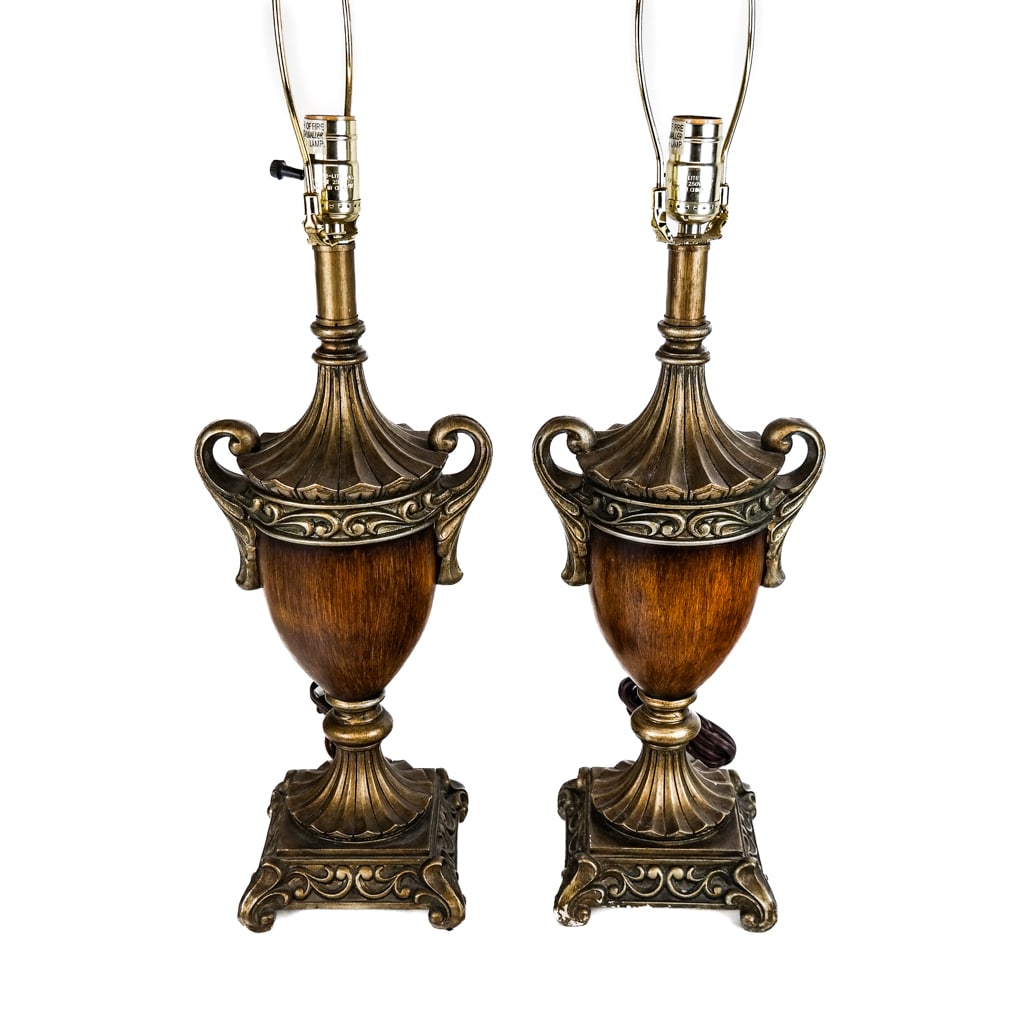 Pair of Classical-Style Table Lamps (1 of 9)