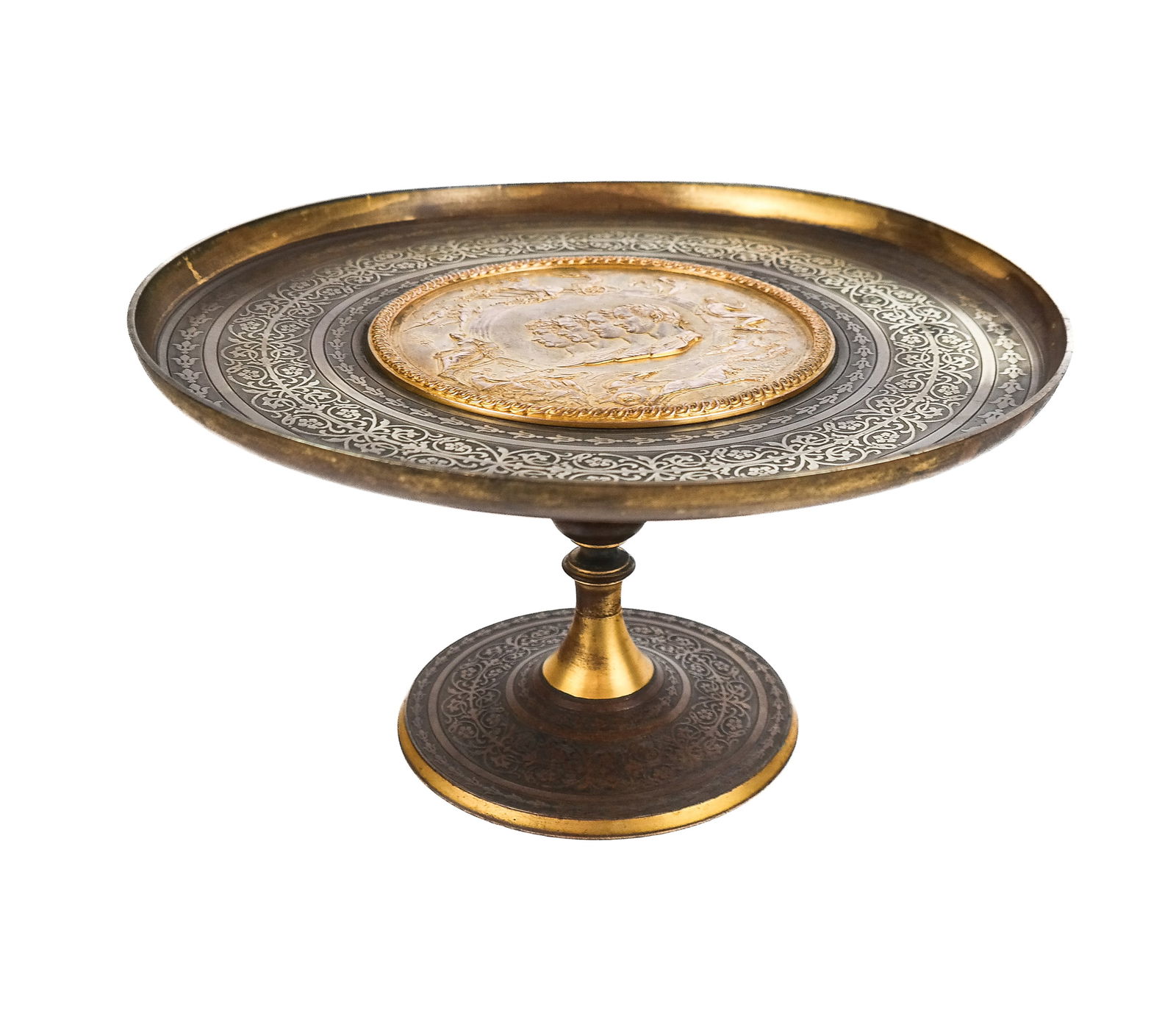Neoclassical Gilt Bronze Tazza (1 of 12)