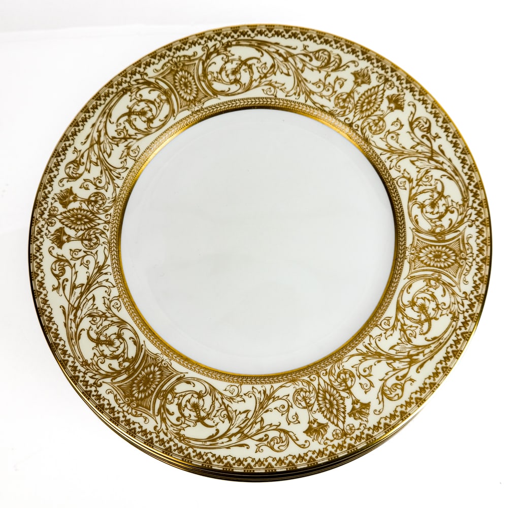 Royal Worcester "Embassy" Porcelain Dinner Plates (1 of 11)