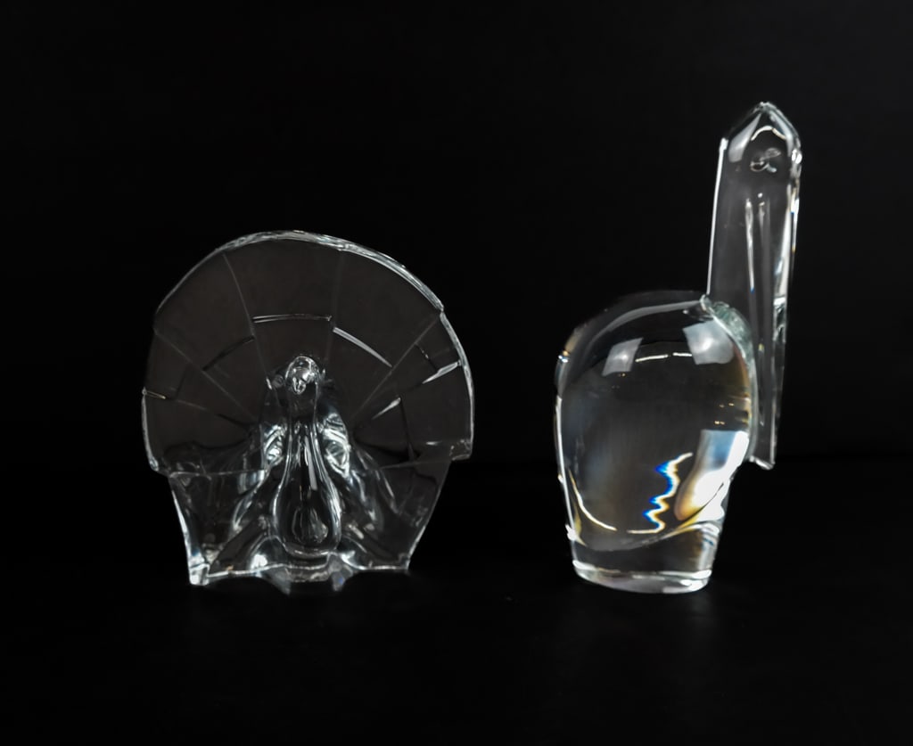 Baccarat Two Crystal Figures of Birds (2) (1 of 11)