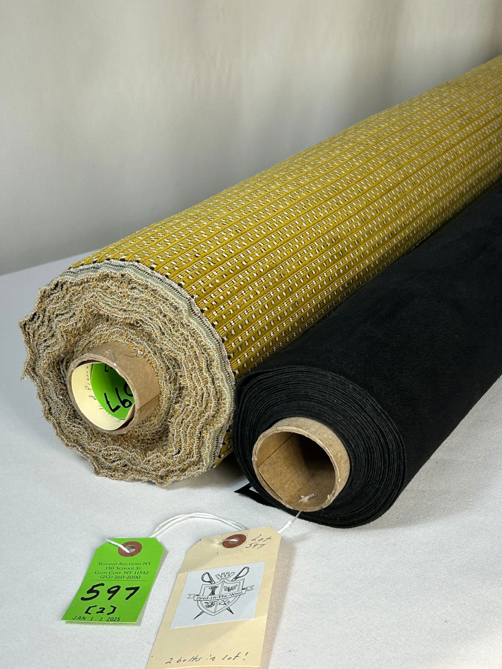 Kravet and Pierre Grey Upholstery Fabrics (1 of 5)