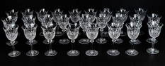 St. Louis Crystal Stemware, France - 25 Pcs.