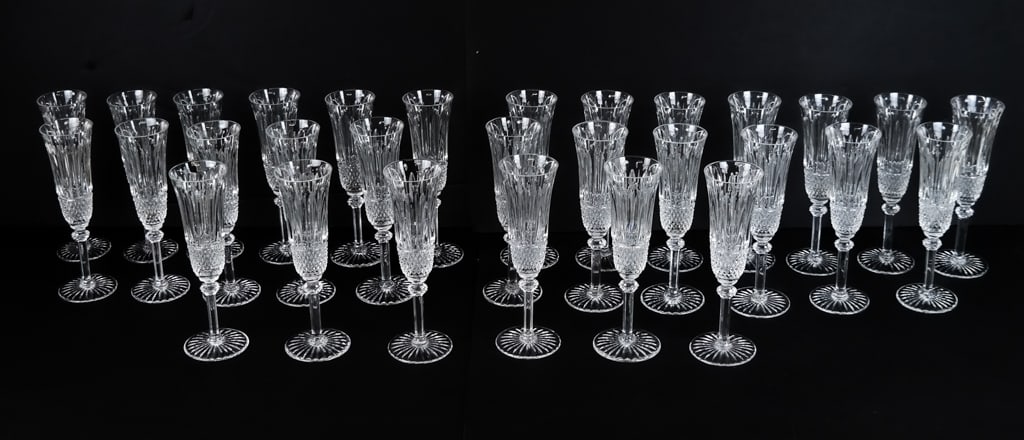 St. Louis Crystal Stemware, France - 30 Pcs. (1 of 8)