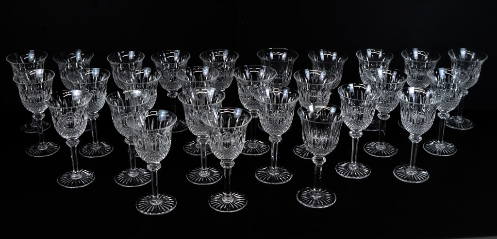 St. Louis Crystal Stemware, France - 25 Pcs. (1 of 11)