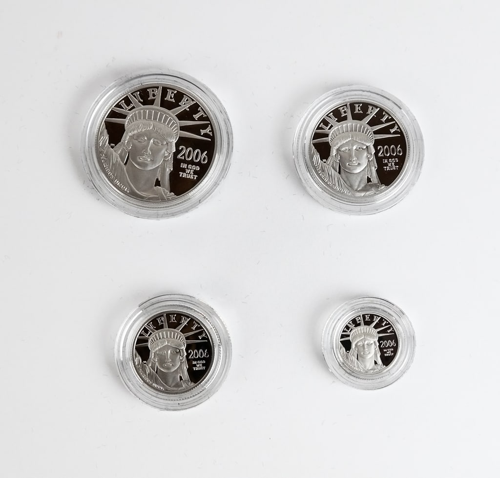 American Eagle Platinum Coin Proof Set, 2006 (1 of 8)